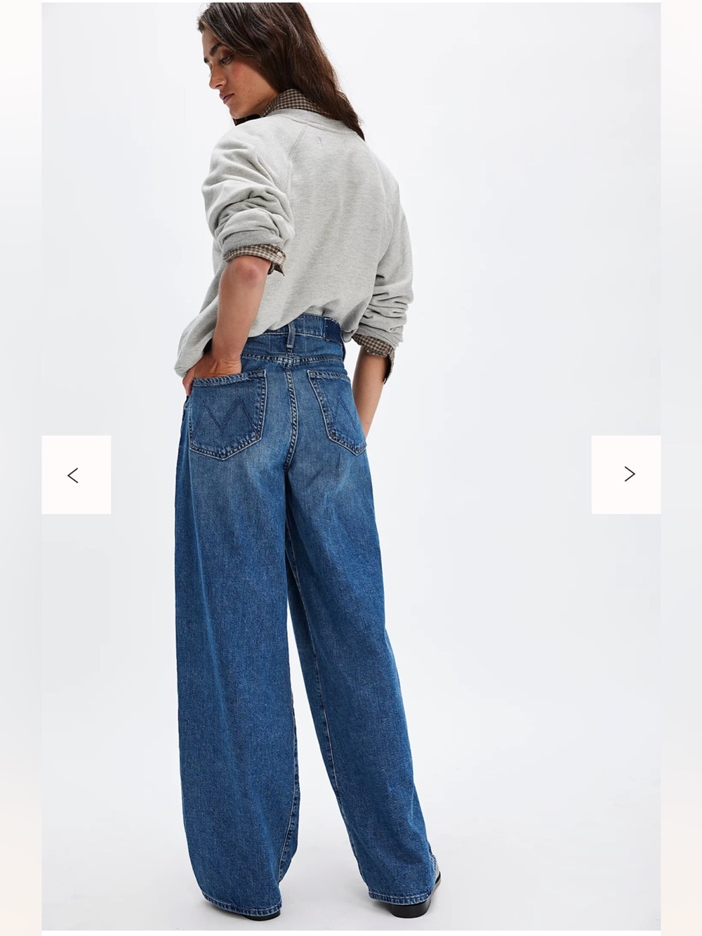 MOTHER SUPERIOR NWT The Delinquent Nerdy Riches to Rags Jeans 27 - Picture 2 of 16